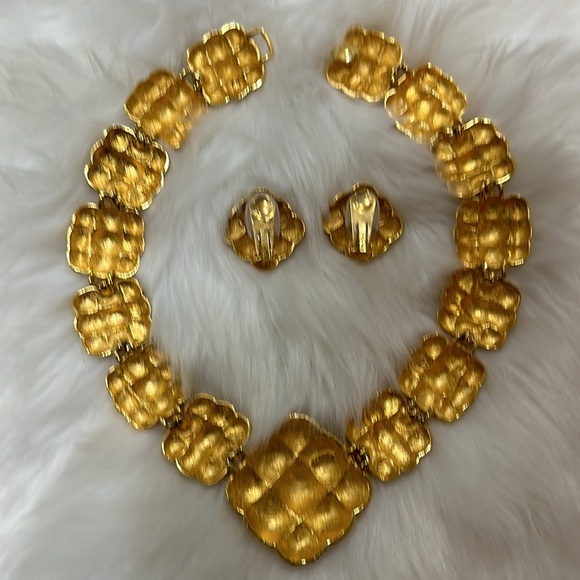 Vintage Fendi Necklace and earrings - Picture 4 of 16